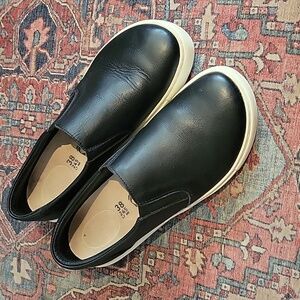BIRKENSTOCK Limited Edition Oswego black leather loafers